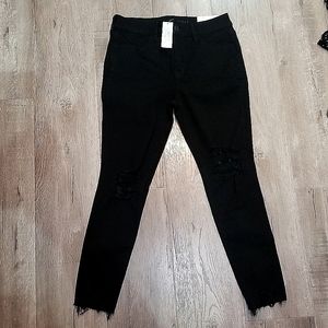 American Eagle- High Rise Jegging SHORT 10, black.